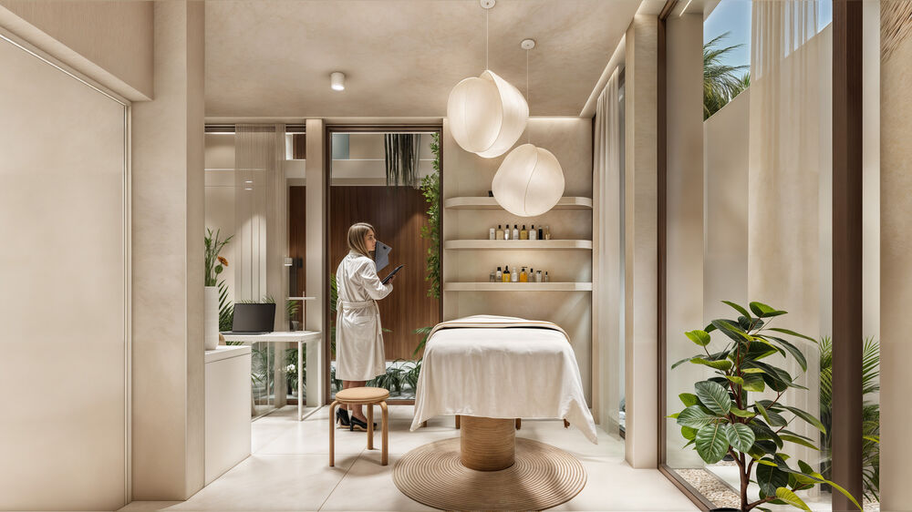 Spa Vicens, Behandlungsraum