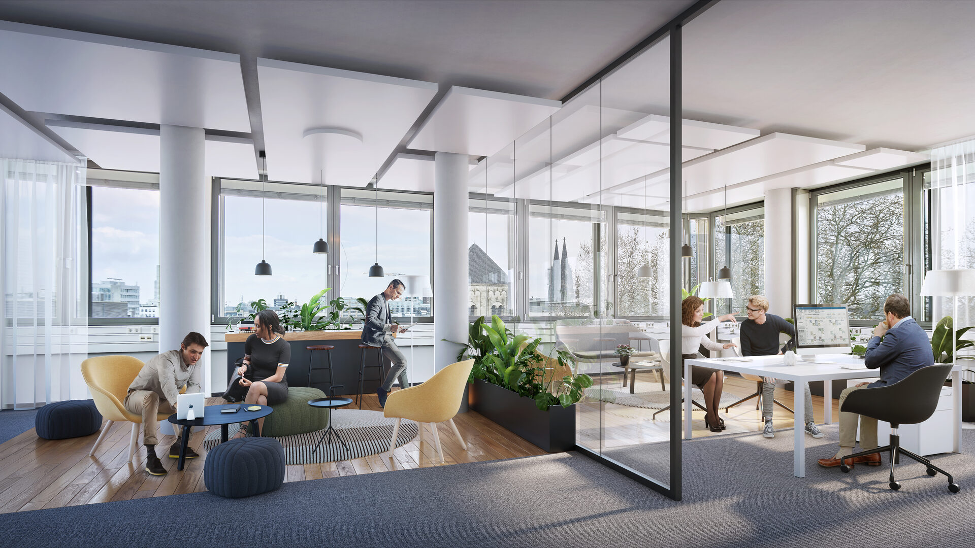 Coworking Köln, Lounge