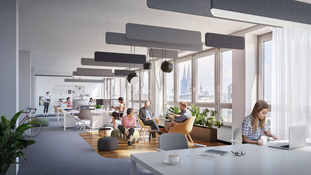 Coworking Köln, Open Space