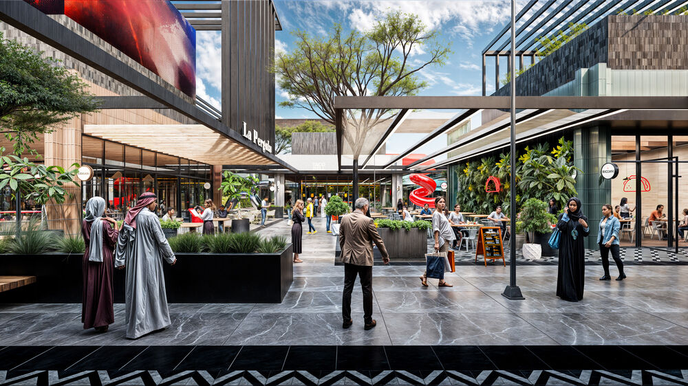 Abha Mall, Boulevard